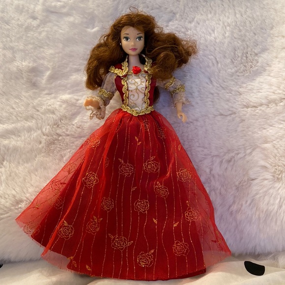 Disney Toys Vintage Disney Beauty The Beast Holiday Princess Belle